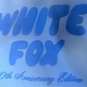 White Fox Boutique Blue Sweatshirt